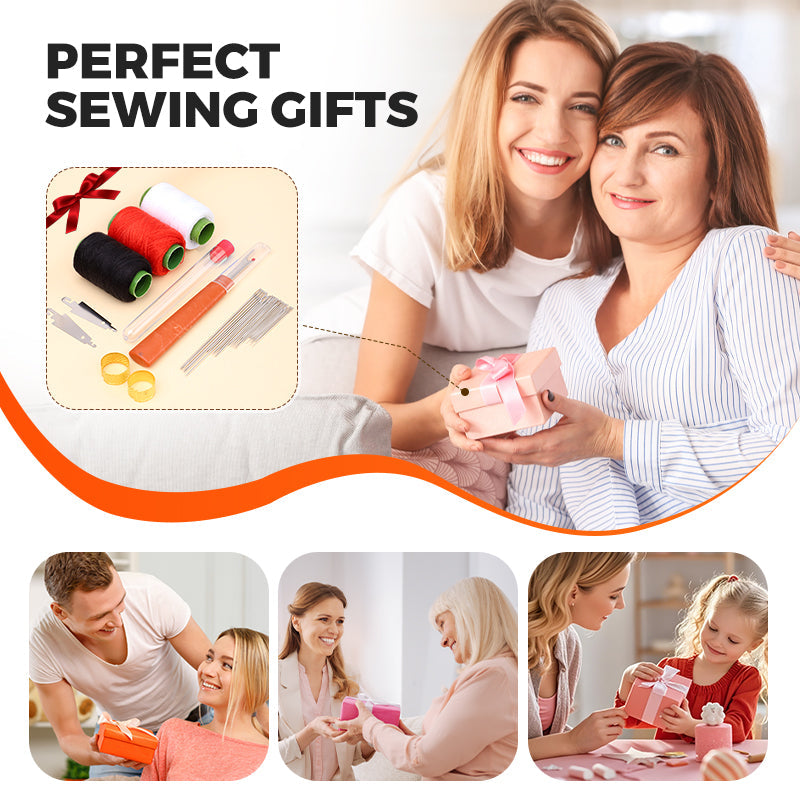🎁Practical Gifts🔥 37PCS Sewing Kit Portable DIY Handmade Craft