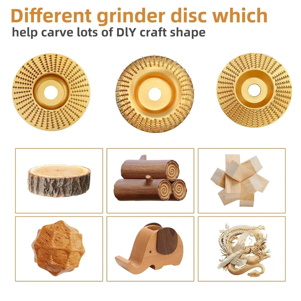✨50% Off For A Limited Time✨Heavy-Duty Wood Carving Disc Set (3PCS)