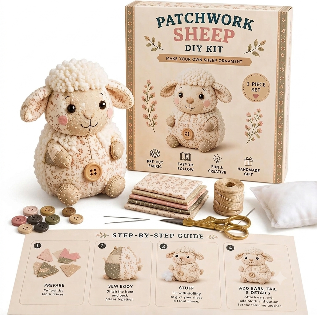 🔥First 50 customers enjoy 50% off🔥 🔥Over 1 million sold worldwide 🔥Creative DIY patchwork animal set