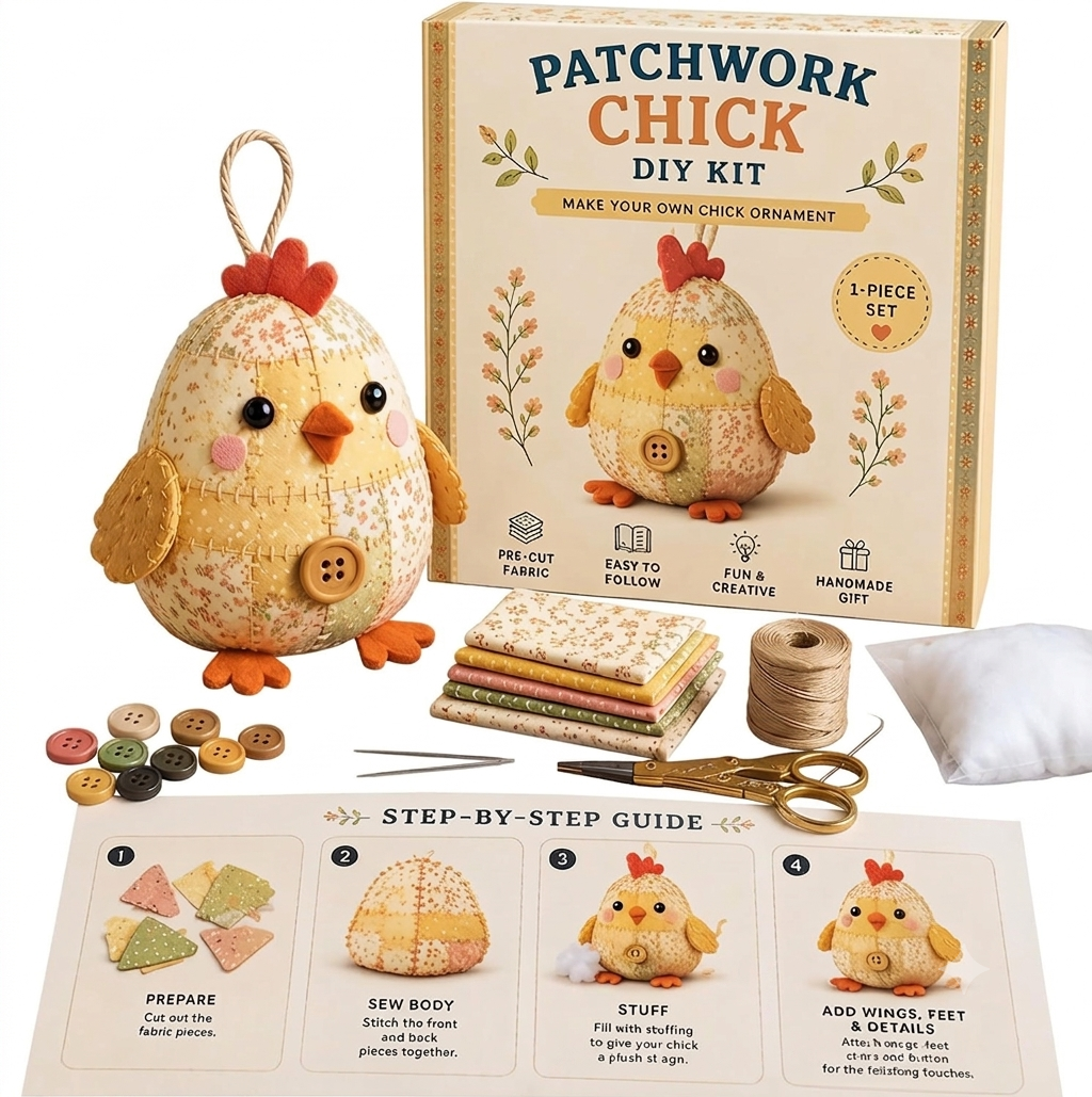 🔥First 50 customers enjoy 50% off🔥 🔥Over 1 million sold worldwide 🔥Creative DIY patchwork animal set