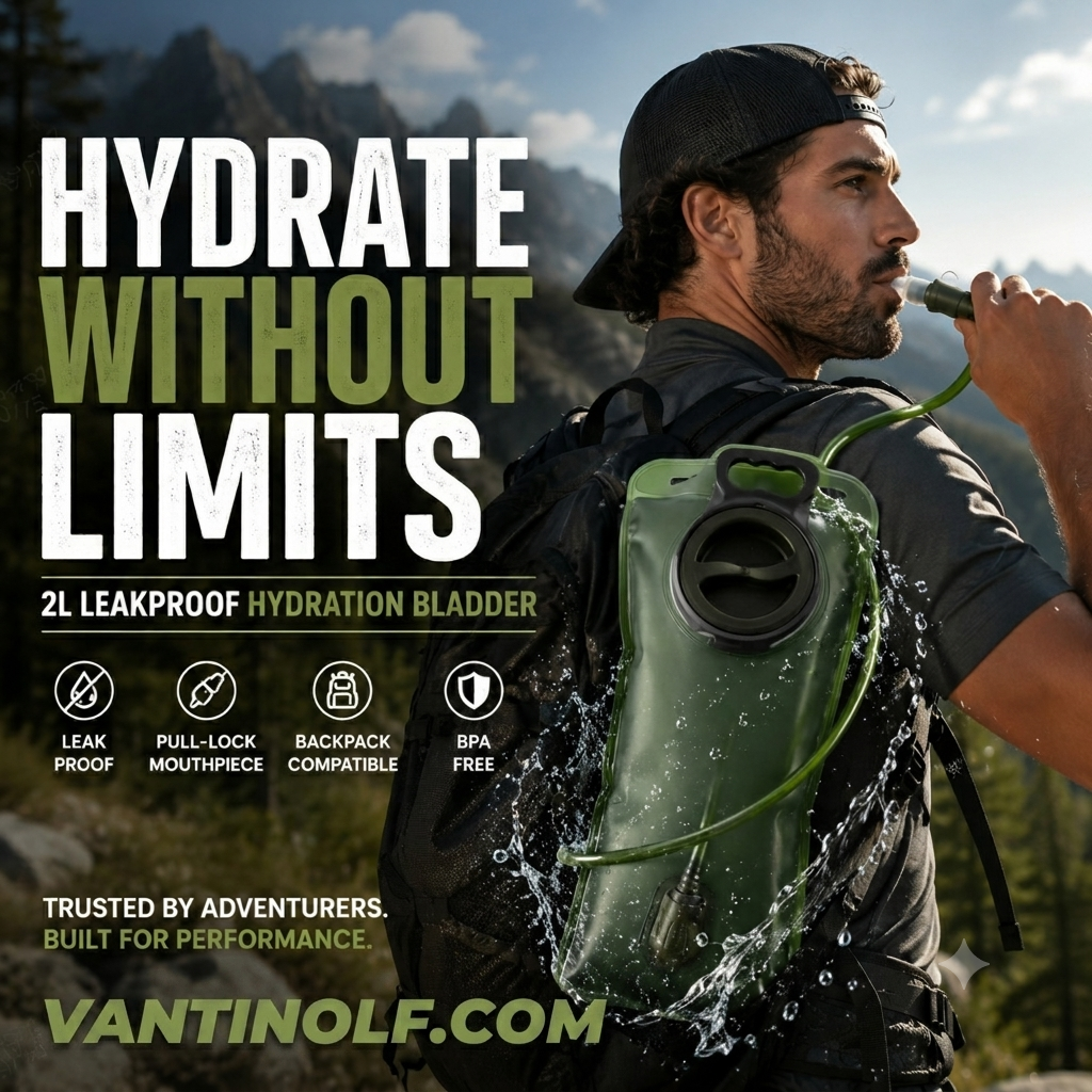 🔥Surprising 50% off! 🏕️ Stay hydrated anytime, anywhere! 💦2L water bag with quick-release tube