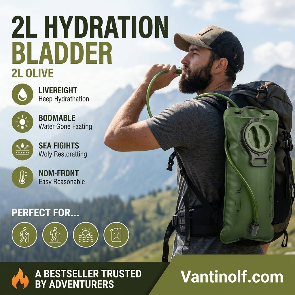 🔥Surprising 50% off! 🏕️ Stay hydrated anytime, anywhere! 💦2L water bag with quick-release tube
