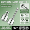 Hot Selling Item🔥🔥: All-in-One 360° Splash-Proof Faucet Extender