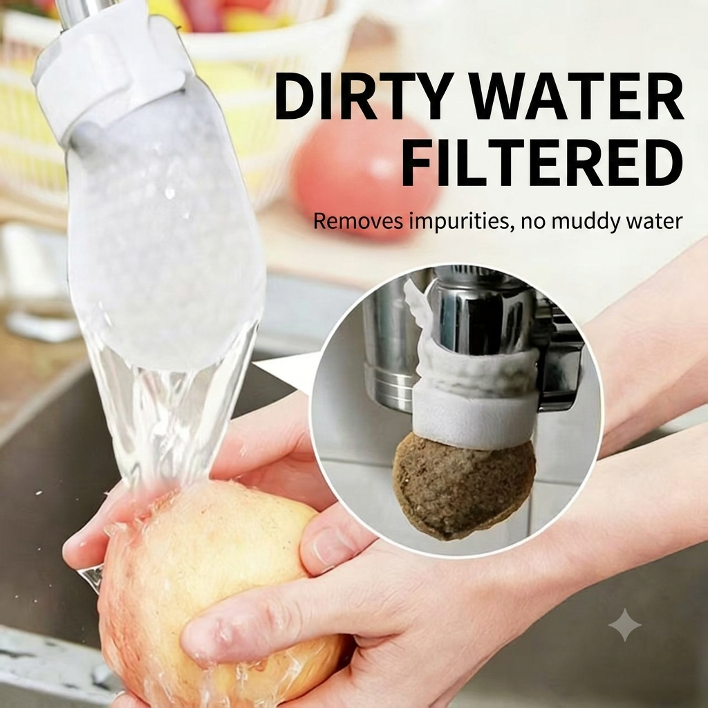 🔥Limited-time 50% off🎁 Universal Faucet Filter Bag