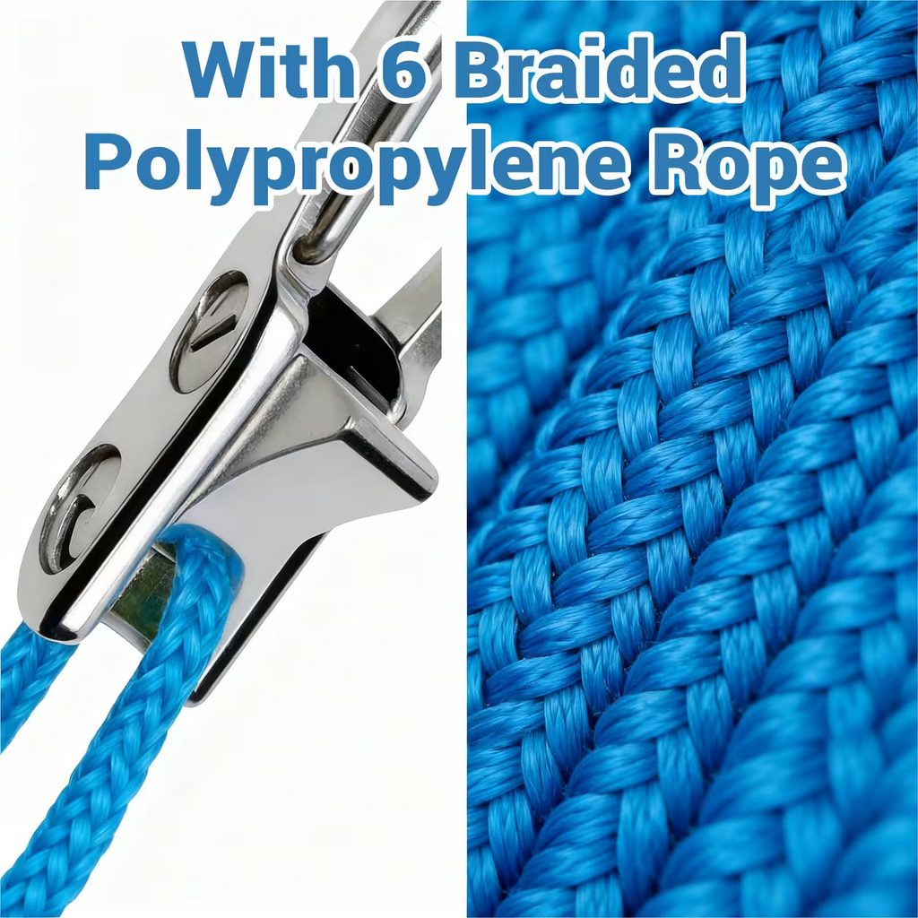 2026 New Heavy Duty Retractable Buckle Rope with Roller Tensioner