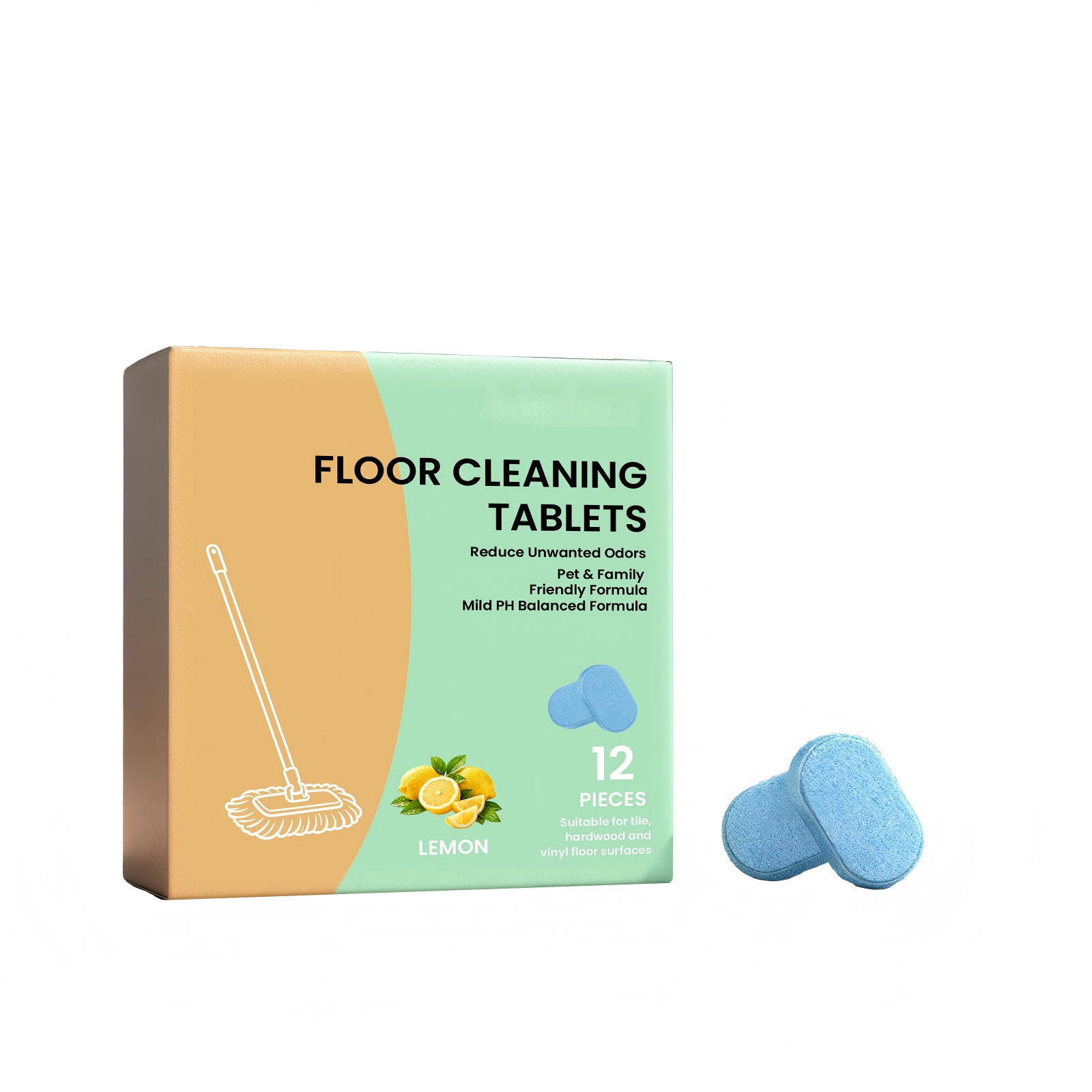 HOT SALE🔥 50% OFF 🔥Floor cleaning effervescent tablets（12 per box）