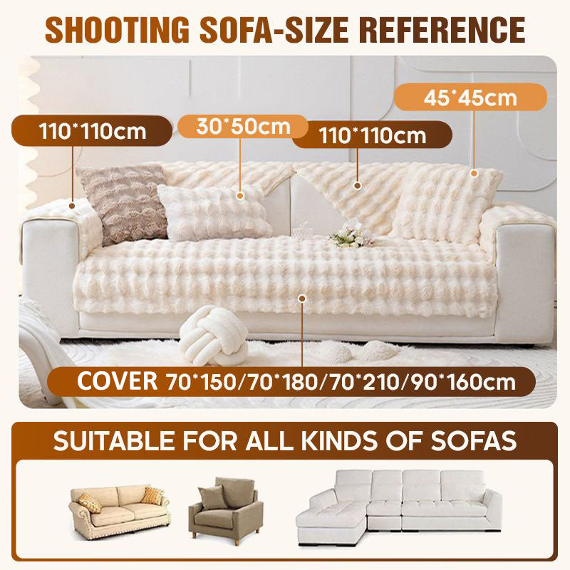 Pousbo® Thick  Plush Sofa Cover