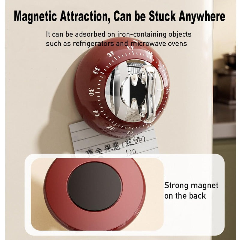 Magnetic Mechanical Kitchen Timer