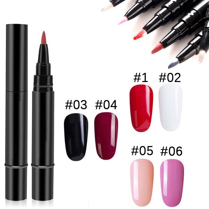 💅⭐Limited Time Buy 1 Get 1 Free! ✨One Step Nail Gel Pen🎨Free handheld mini UV nail lamp💡