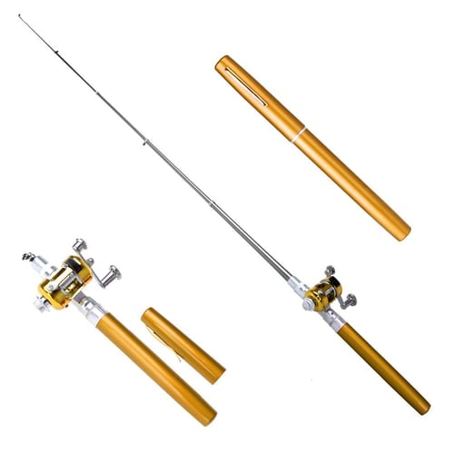 🔥Limited-time 50% off🎣Pen-shaped pocket fishing rod!