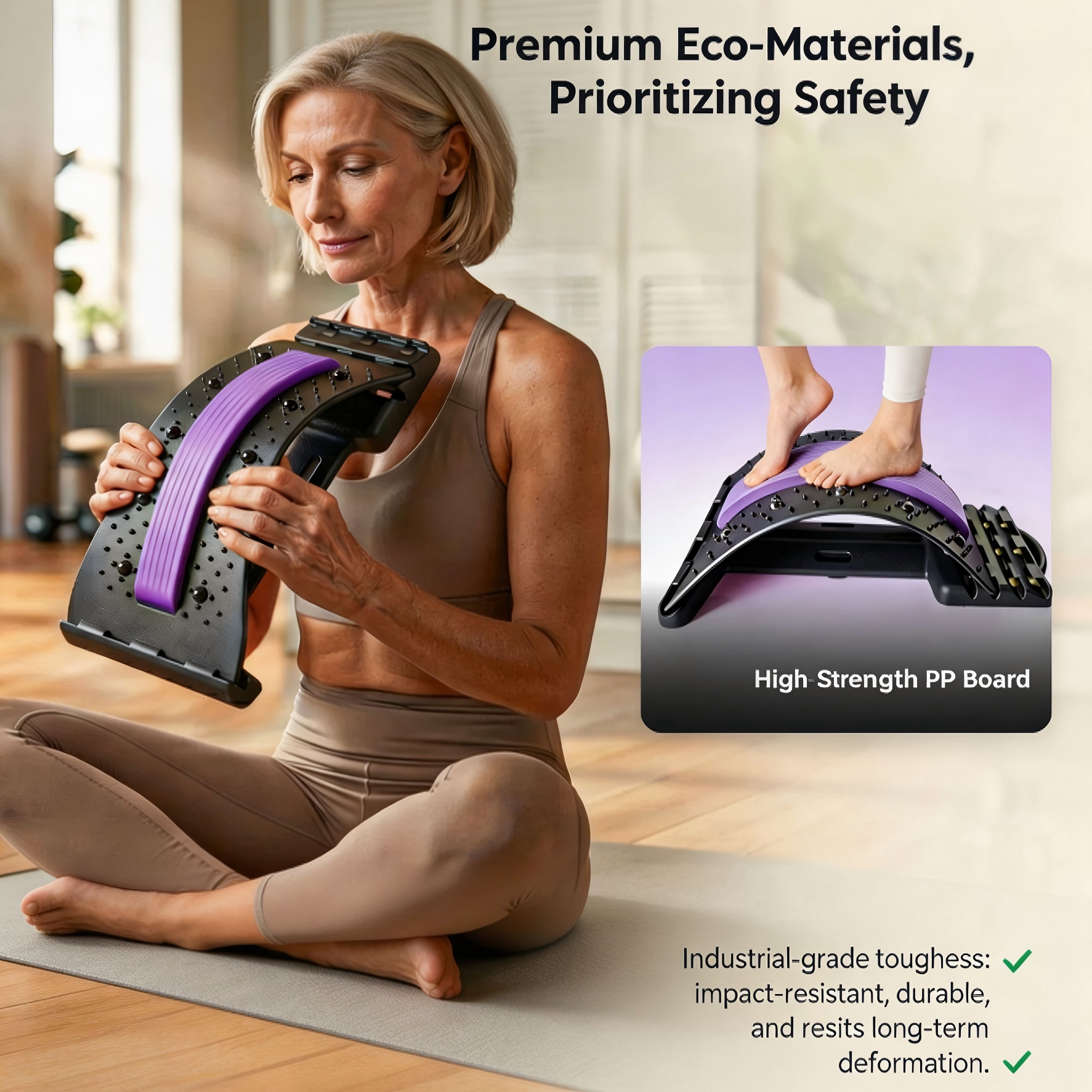 👑50% off🏆Magnetic therapy lumbar stretcher combined with acupuncture and massage🌿