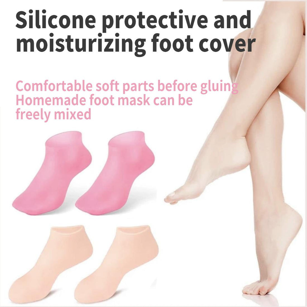 🔥Buy one get one free for the first 50 customers!🔥 - Moisturizing Foot Mask Exfoliating Silicone Socks Beach Protective Socks