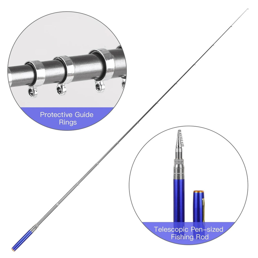 🔥Limited-time 50% off🎣Pen-shaped pocket fishing rod!