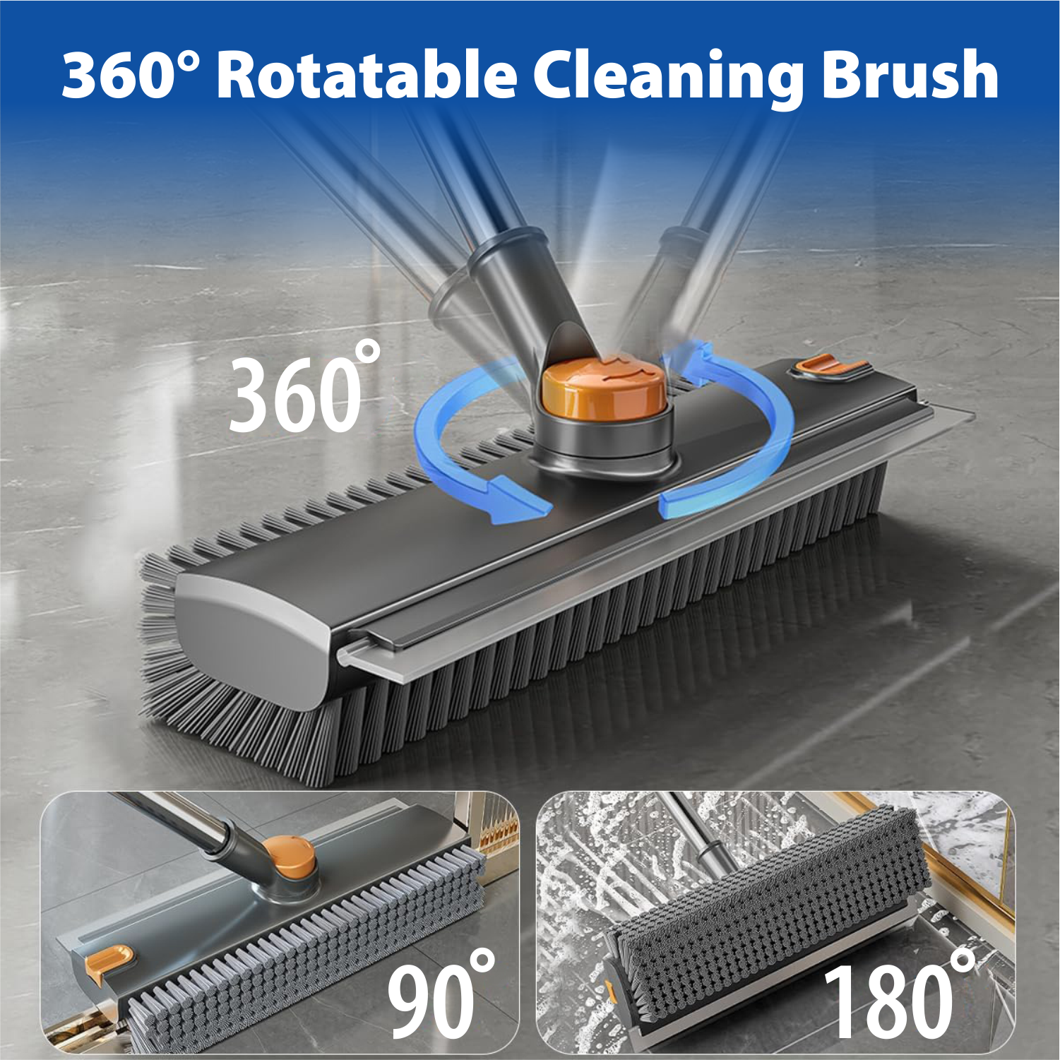HOT SALE🔥 50% OFF 🔥Mobebo 3-in-1 Floor Scrub Brush