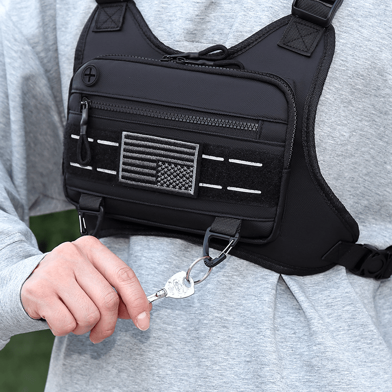 ArmorGrid Outdoor Tactical Vest – Fully Adjustable & Multi-Pocket Design