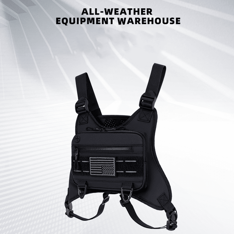 ArmorGrid Outdoor Tactical Vest – Fully Adjustable & Multi-Pocket Design
