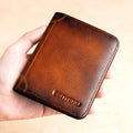 💼 LIMITED TIME 50% OFF! 🛡️ Genuine Leather RFID Blocking Wallet – Waterproof, Slim, Large Capacity 🔐