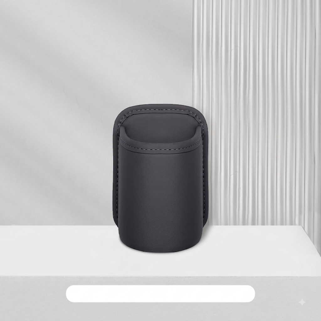 🥳 Buy 2 Get 1 Free 💞 50% Off 💞 Sales Exceed 50,000 Units! 🚗🧺 Genuine Leather Car Door Cup Holders!