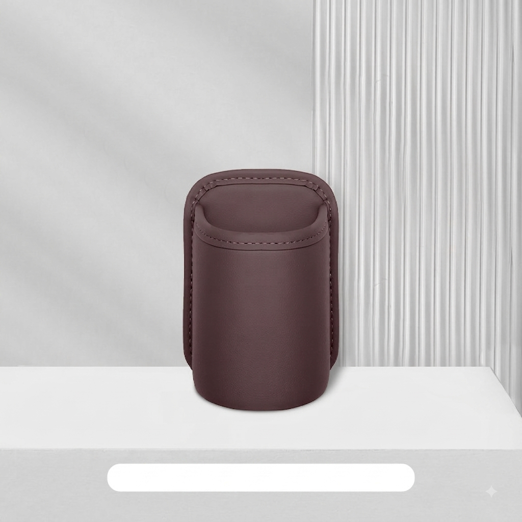 🥳 Buy 2 Get 1 Free 💞 50% Off 💞 Sales Exceed 50,000 Units! 🚗🧺 Genuine Leather Car Door Cup Holders!