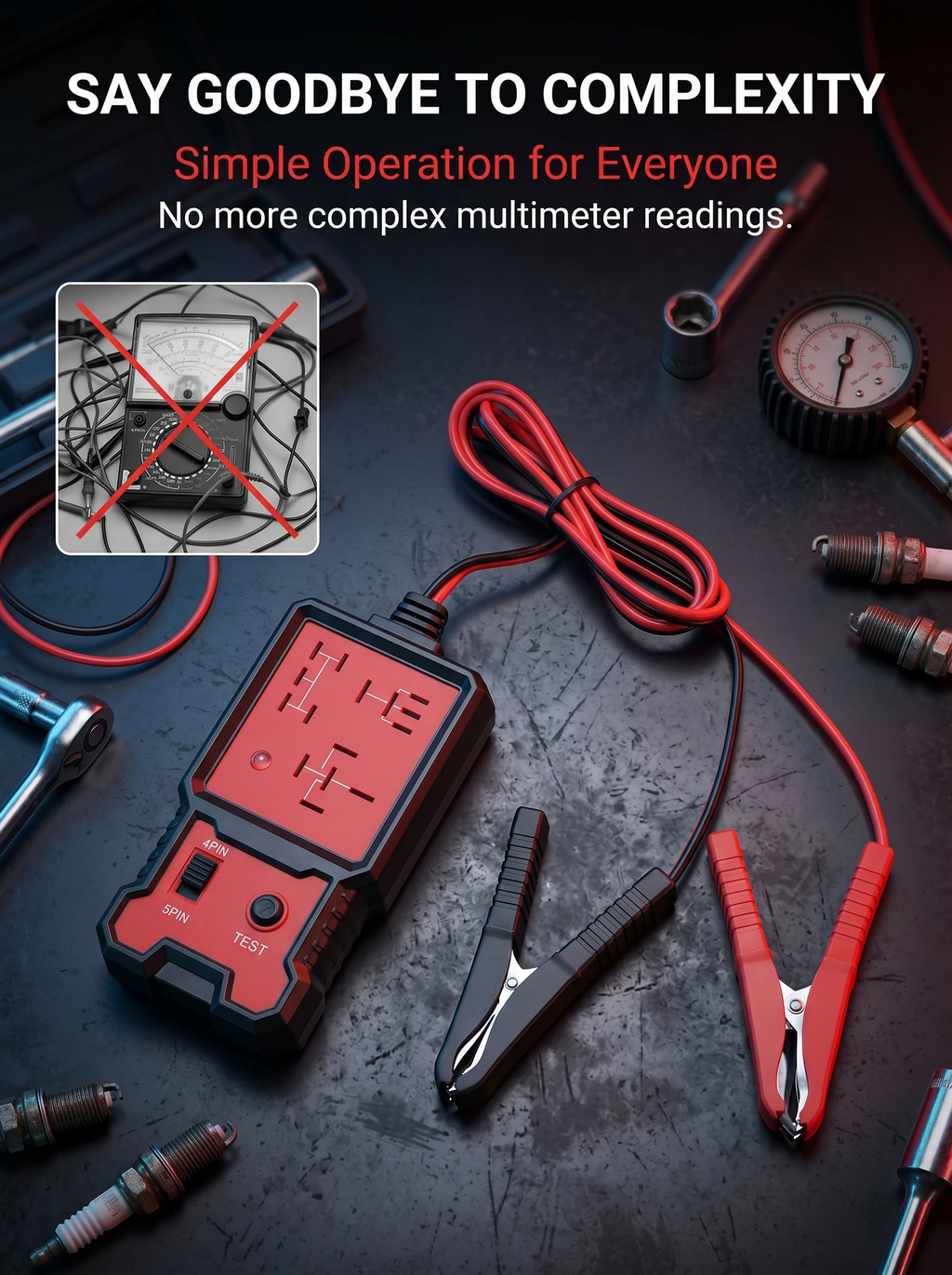 🔥【50,000 Drivers' Favorite Choice】Portable Automotive Circuit Tester – Advanced Diagnostic Tool