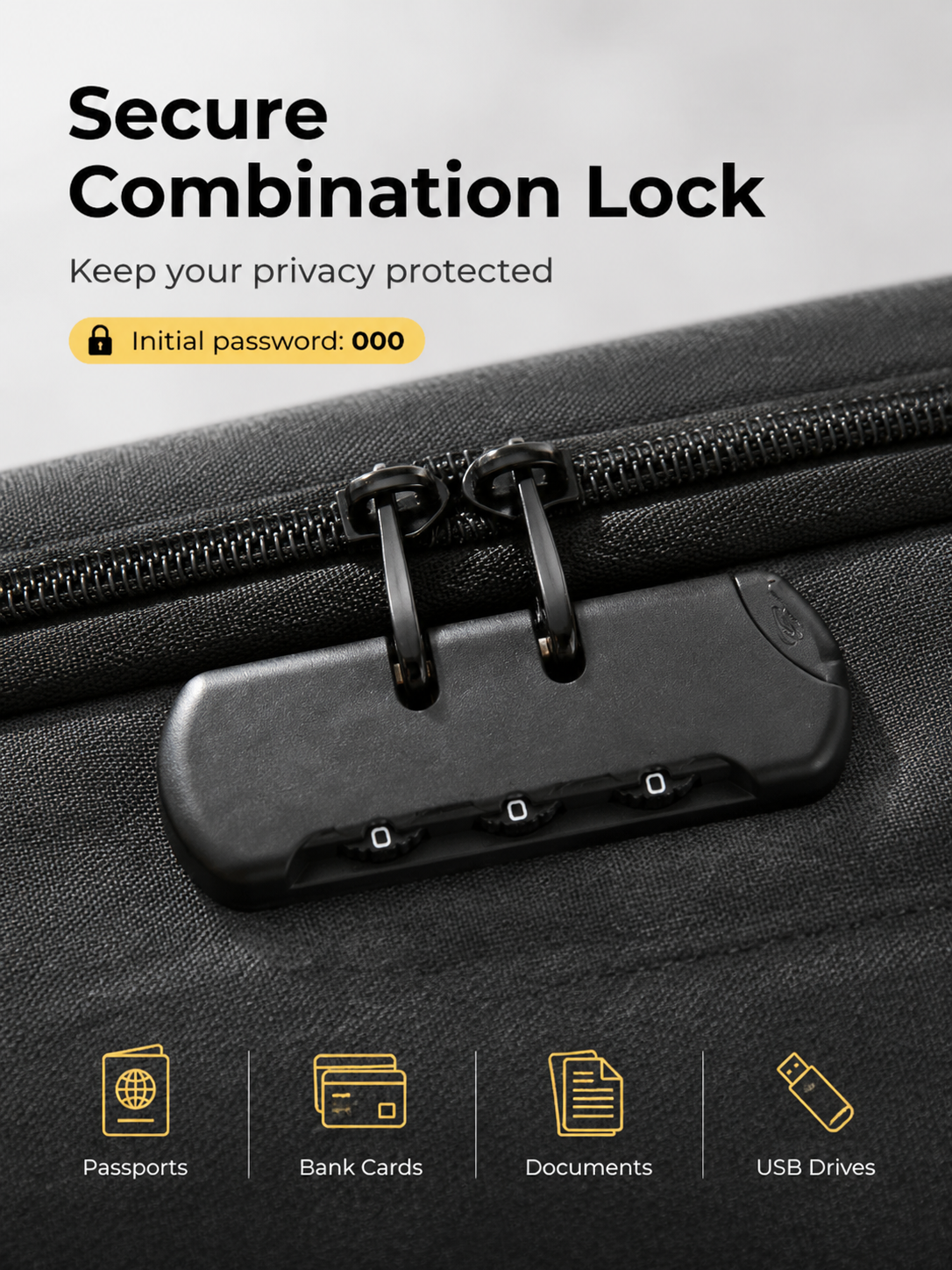 🔥Multi-Pocket Document Bag｜Keep All Important Certificates Safe & Neat