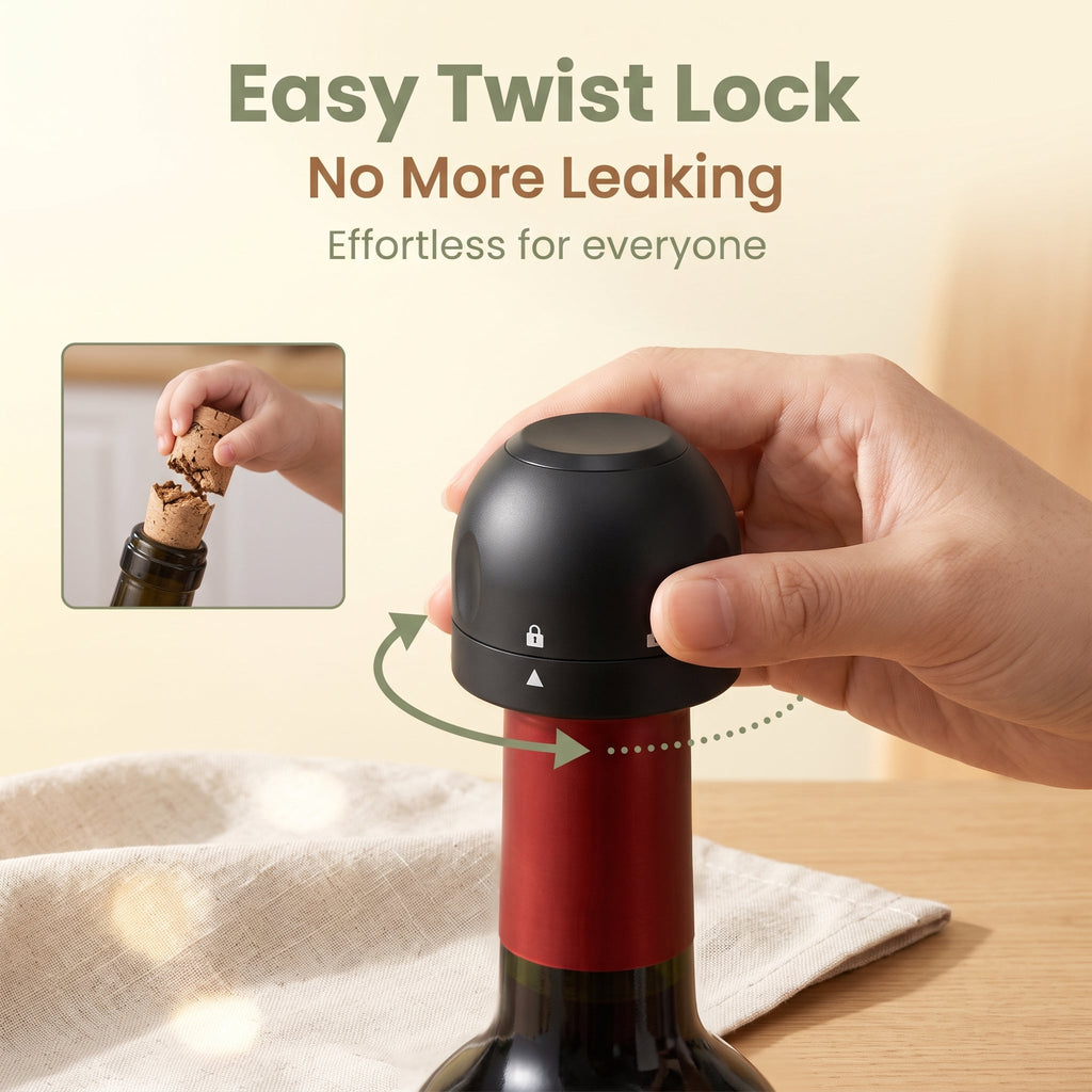 🍷 Amazing Deal -50% Off! 🔒 Sealing Silicone Bottle Stoppers – Perfect for Weddings, Family Gatherings, and Bars 🎉
