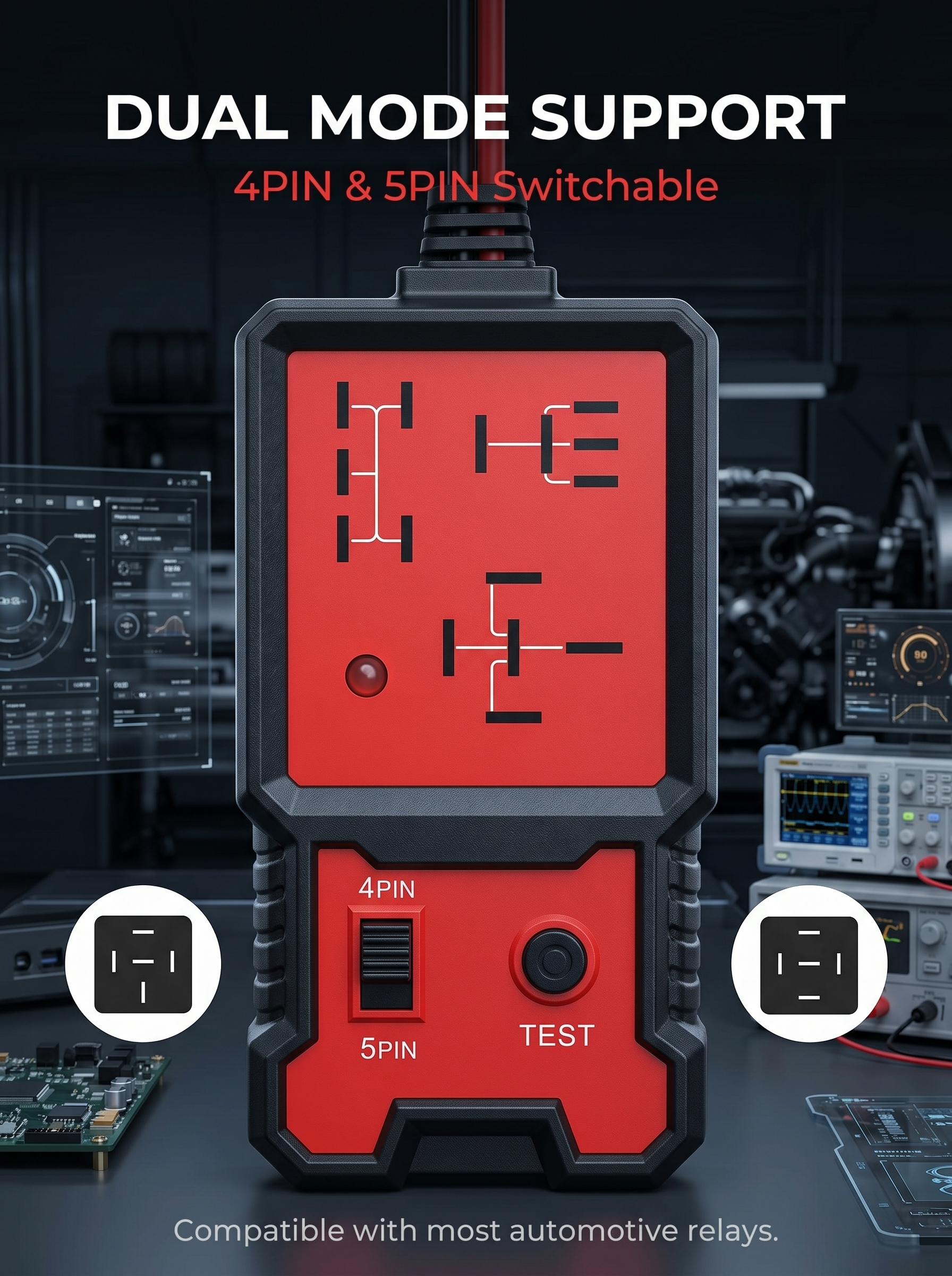 🔥【50,000 Drivers' Favorite Choice】Portable Automotive Circuit Tester – Advanced Diagnostic Tool