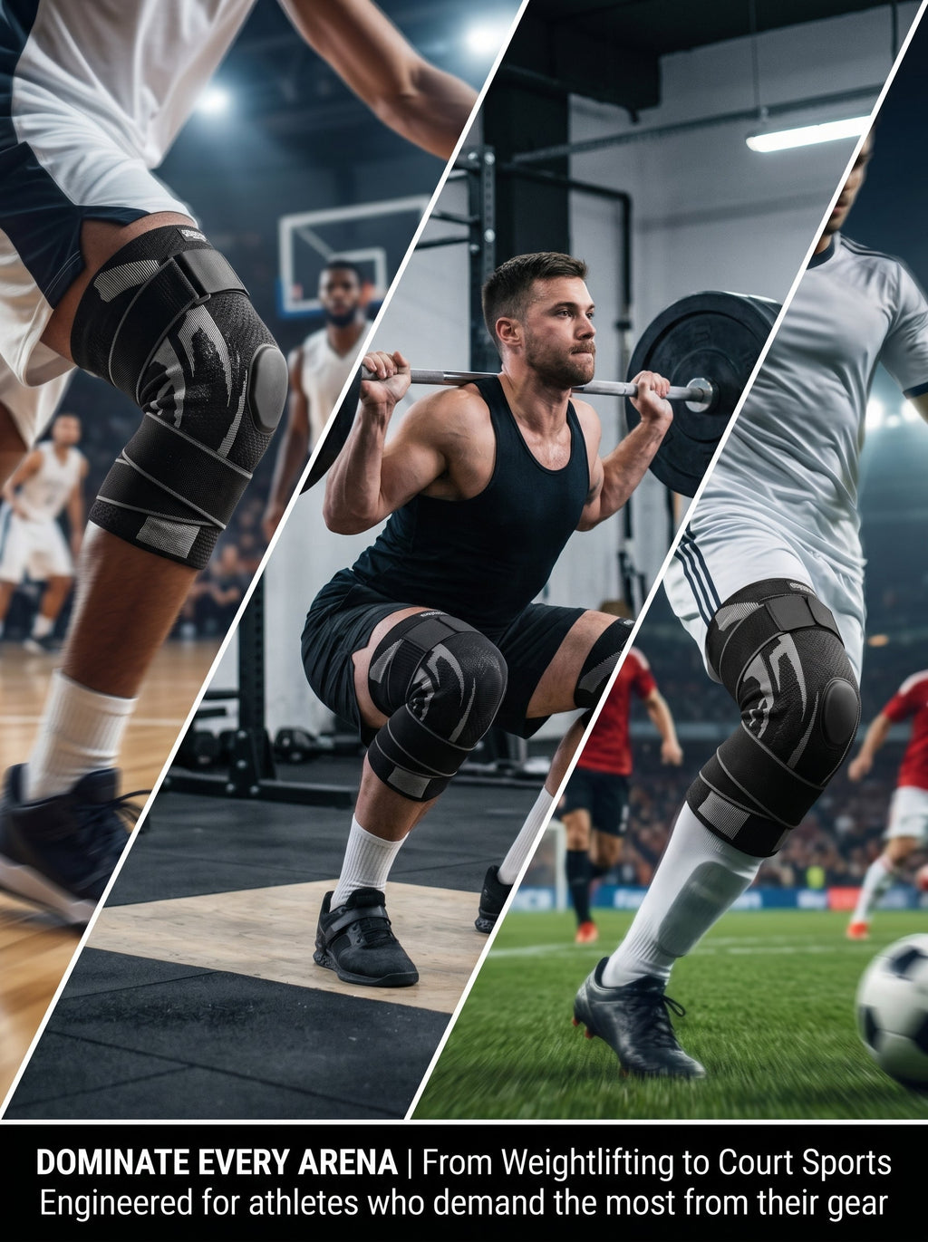 🔥HOT SALE⚡Over 50,000 sold! Helping more than 400,000 athletes train safely Knee Brace