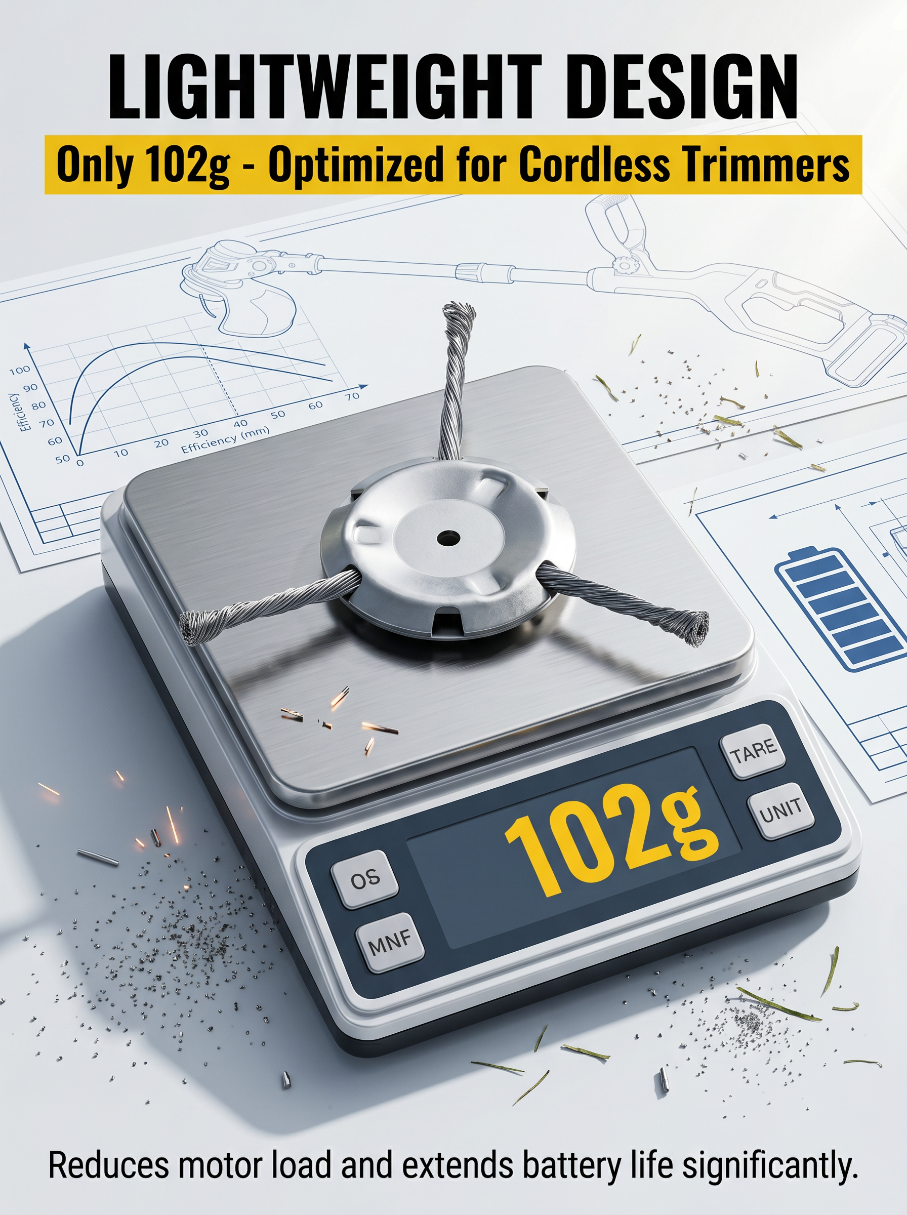 🔥🔥Limited-Time Half-Price Offer |✨Wire mower blades
