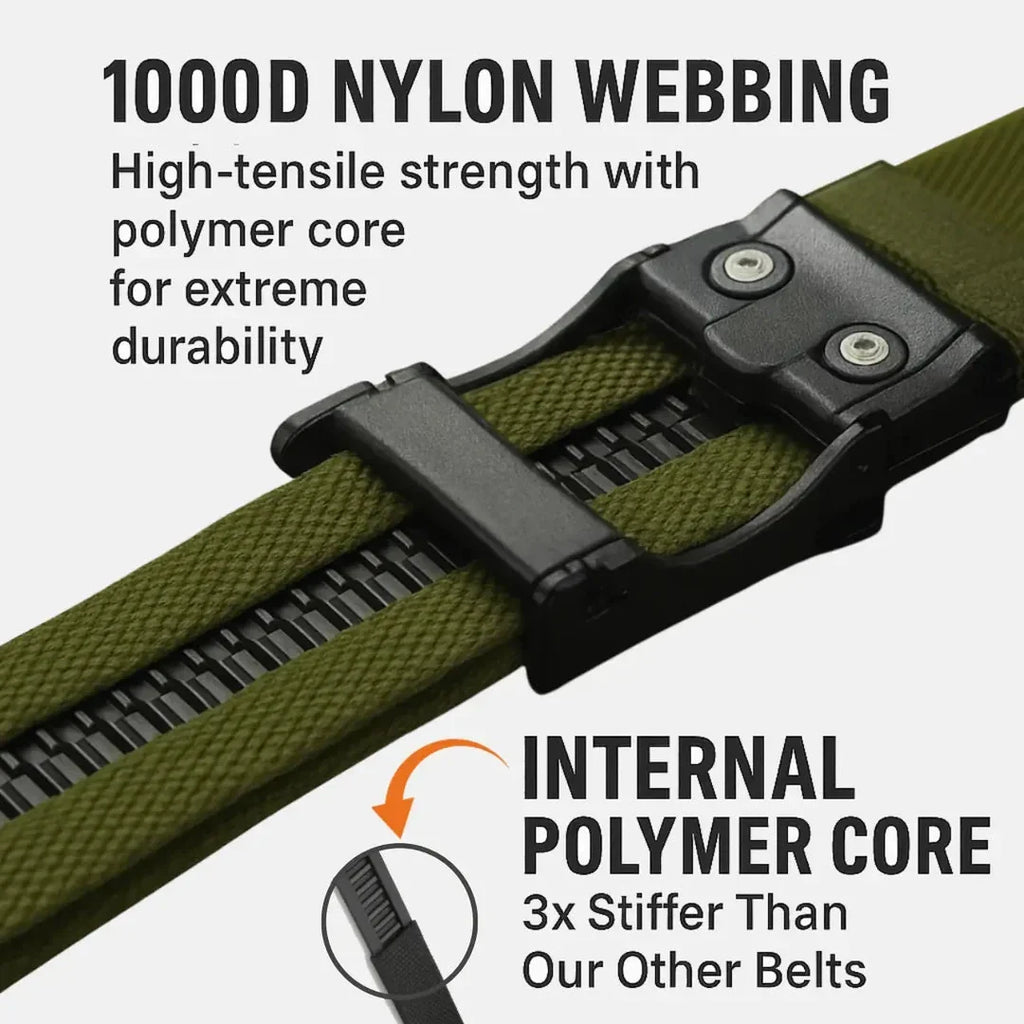 Terozi™ Tactical Belt – Rugged Support & Secure Fit