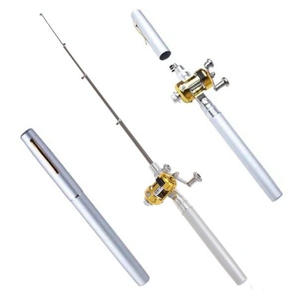 🔥Limited-time 50% off🎣Pen-shaped pocket fishing rod!
