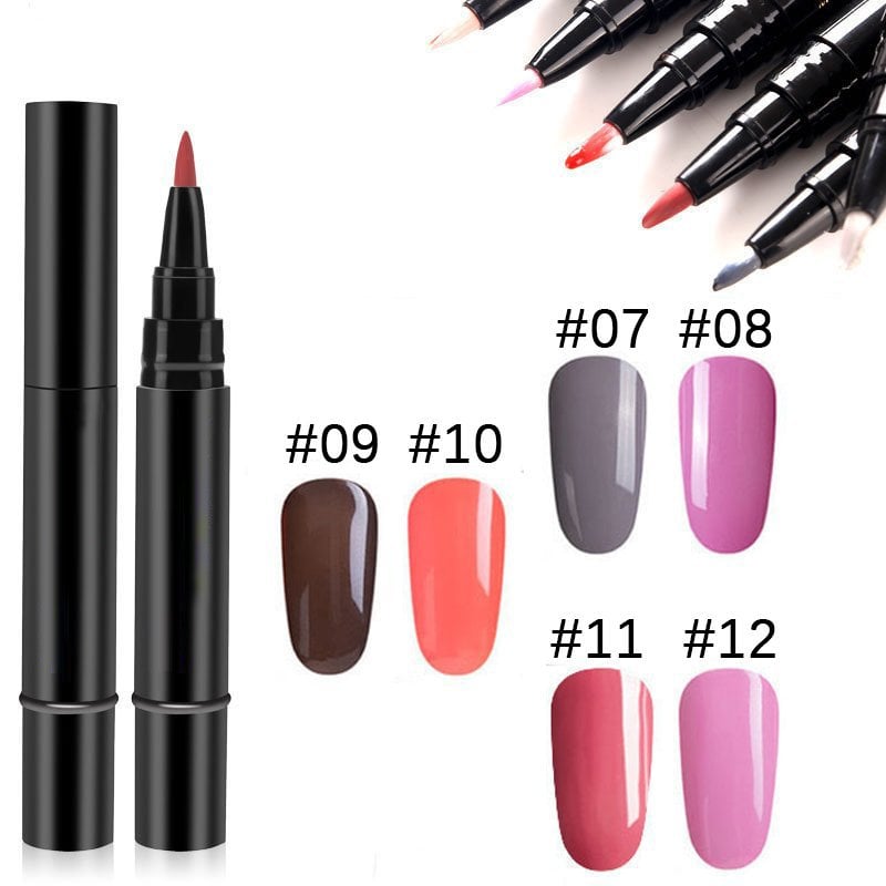 💅⭐Limited Time Buy 1 Get 1 Free! ✨One Step Nail Gel Pen🎨Free handheld mini UV nail lamp💡
