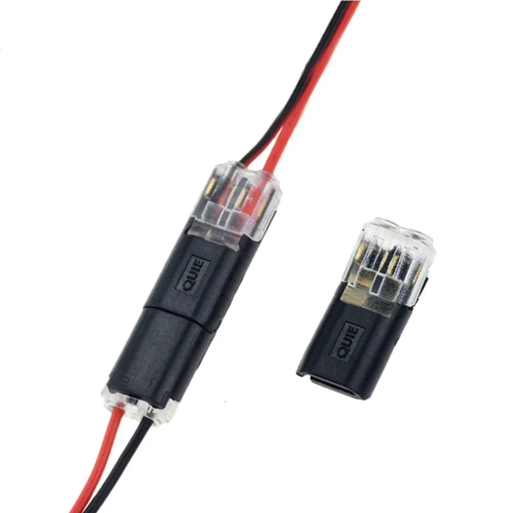 🏆Double-wire Plug-in Connector With Locking Buckle🔩🔒