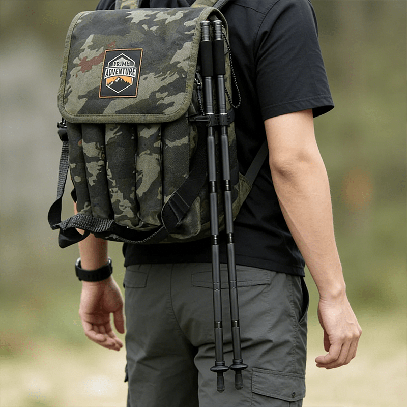 Terozi™ Tactical Trekking Staff — Detachable Survival System