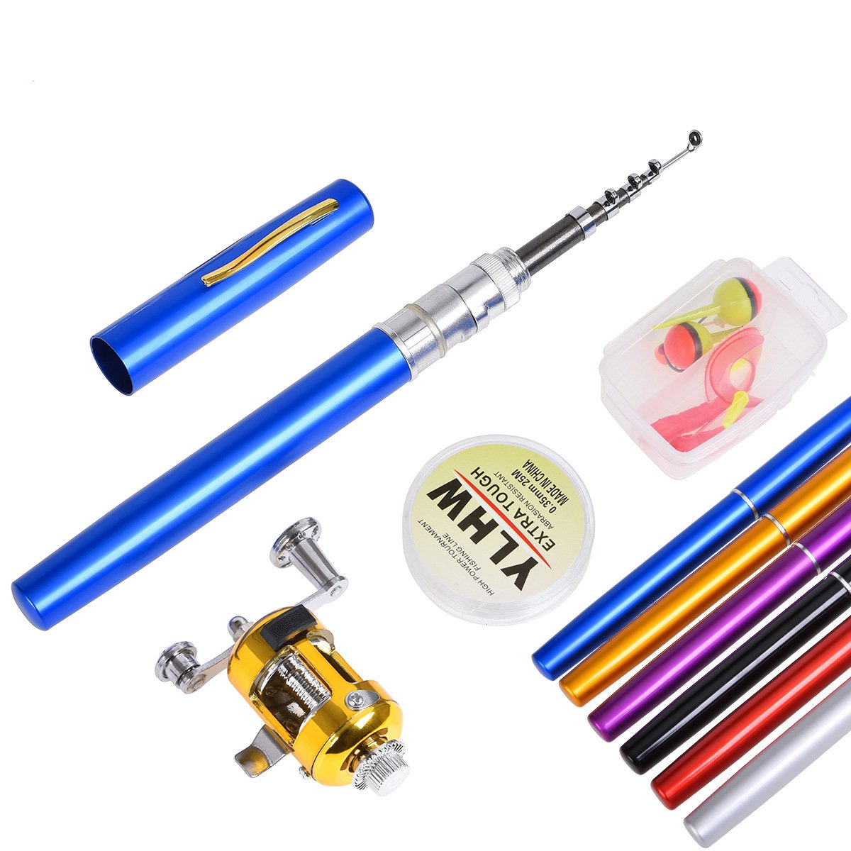 🔥Limited-time 50% off🎣Pen-shaped pocket fishing rod!