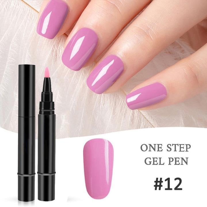 💅⭐Limited Time Buy 1 Get 1 Free! ✨One Step Nail Gel Pen🎨Free handheld mini UV nail lamp💡