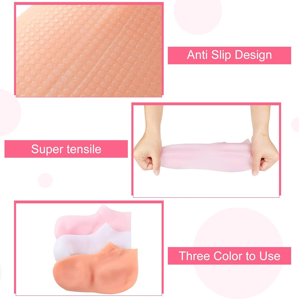🔥Buy one get one free for the first 50 customers!🔥 - Moisturizing Foot Mask Exfoliating Silicone Socks Beach Protective Socks