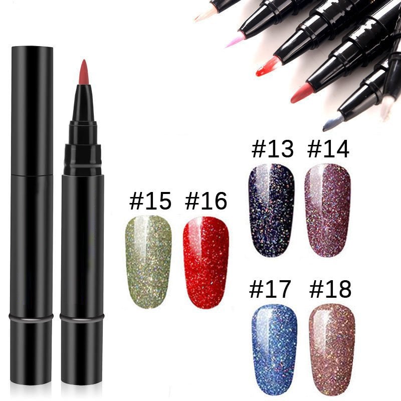 💅⭐Limited Time Buy 1 Get 1 Free! ✨One Step Nail Gel Pen🎨Free handheld mini UV nail lamp💡