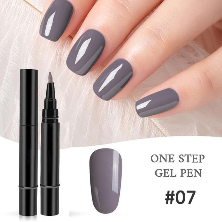 💅⭐Limited Time Buy 1 Get 1 Free! ✨One Step Nail Gel Pen🎨Free handheld mini UV nail lamp💡