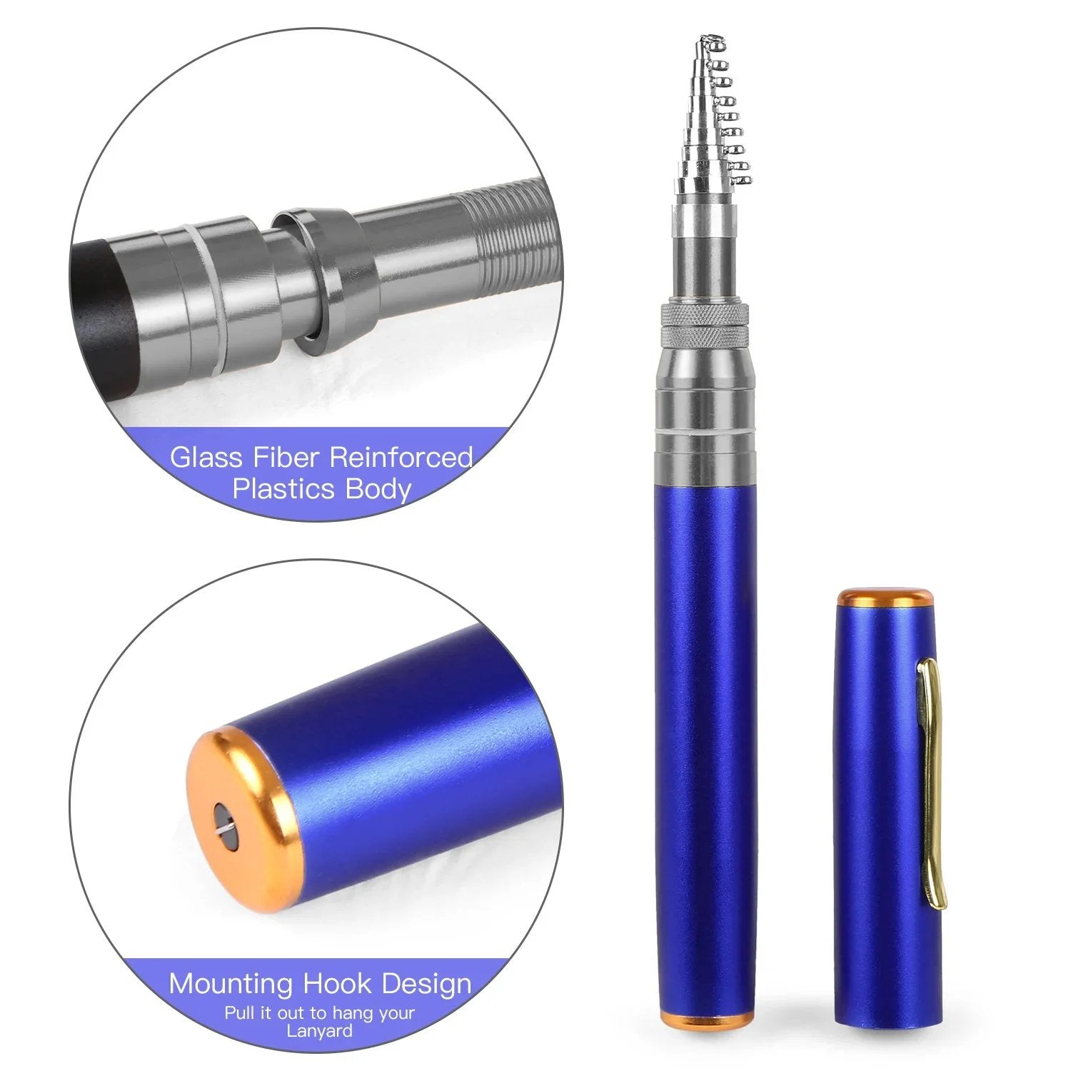 🔥Limited-time 50% off🎣Pen-shaped pocket fishing rod!