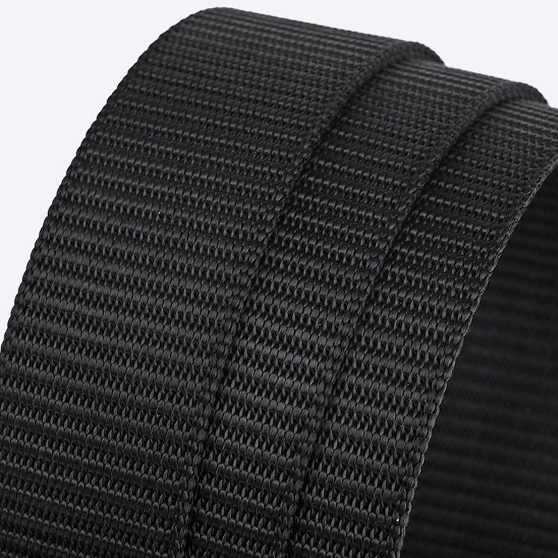 ForgeGear Retro Canvas Tactical Belt – Automatic Alloy Buckle ForgeGear