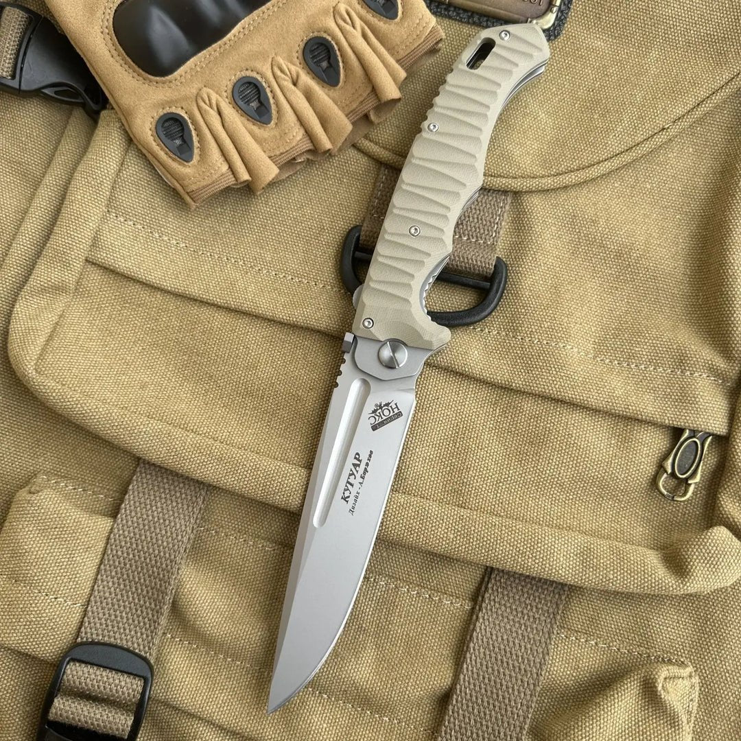 HOKC Folding Survival Knife – Outdoor EDC Tool