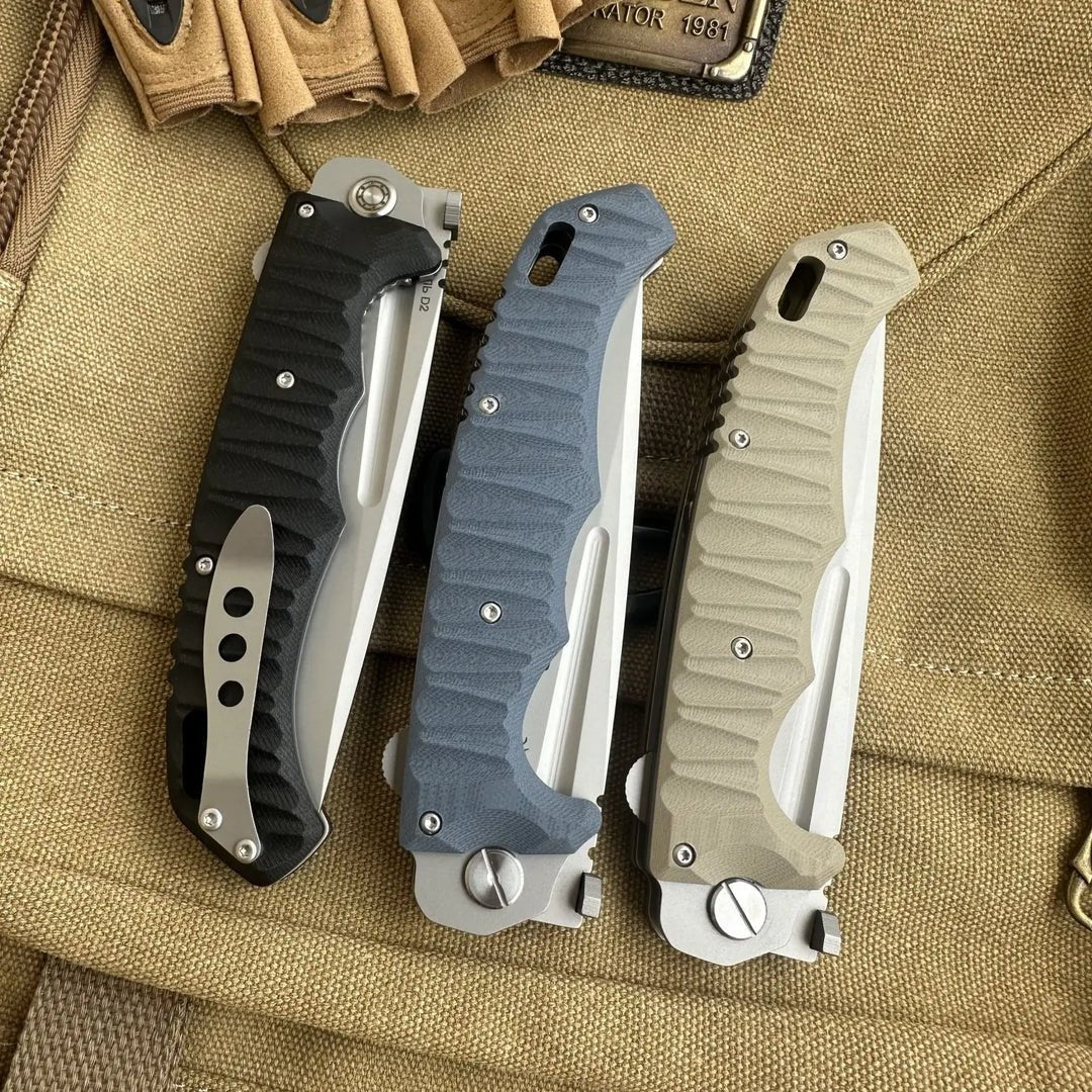 HOKC Folding Survival Knife – Outdoor EDC Tool