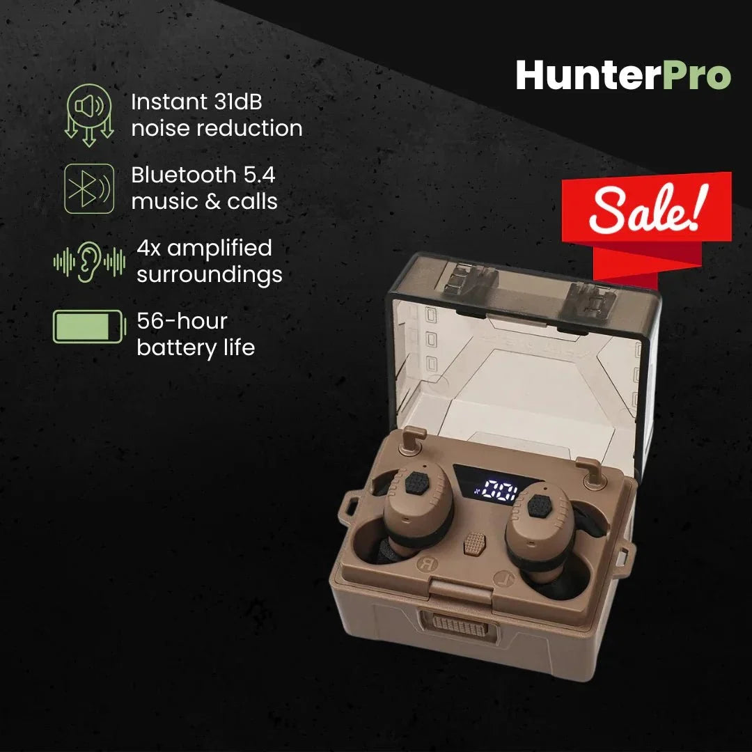 HunterPro Tactical Earbuds – Limited Stock