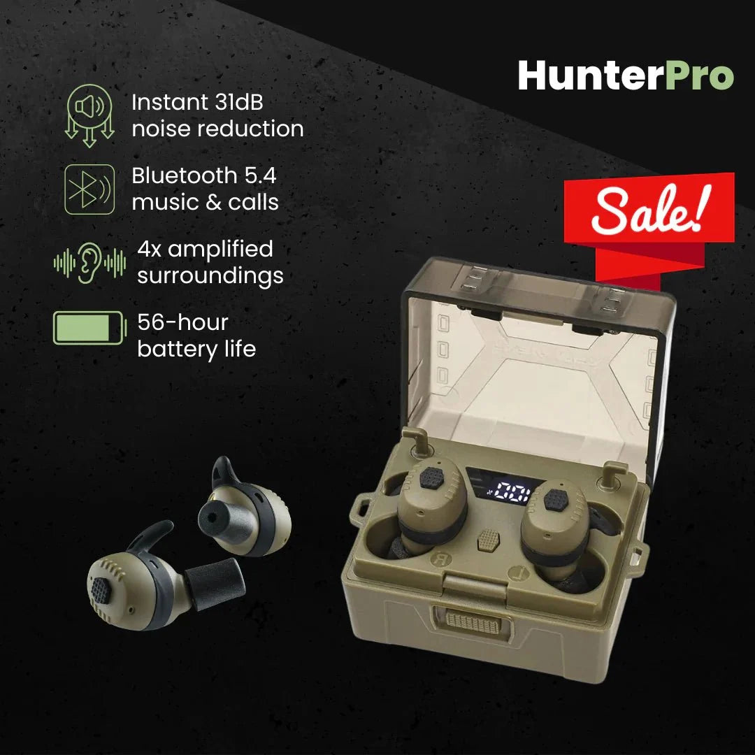 HunterPro Tactical Earbuds – Limited Stock