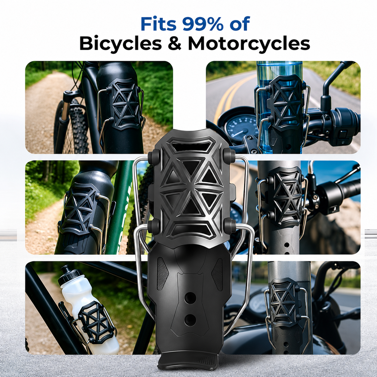 🔥Limited-time promotional bundle 🚴Adaptive Cycling Bottle Holder
