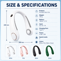 🔥 Hands-Free Portable Neck Fan – Powerful Bladeless Cooling for Summer, Sports & Outdoor Use🧊