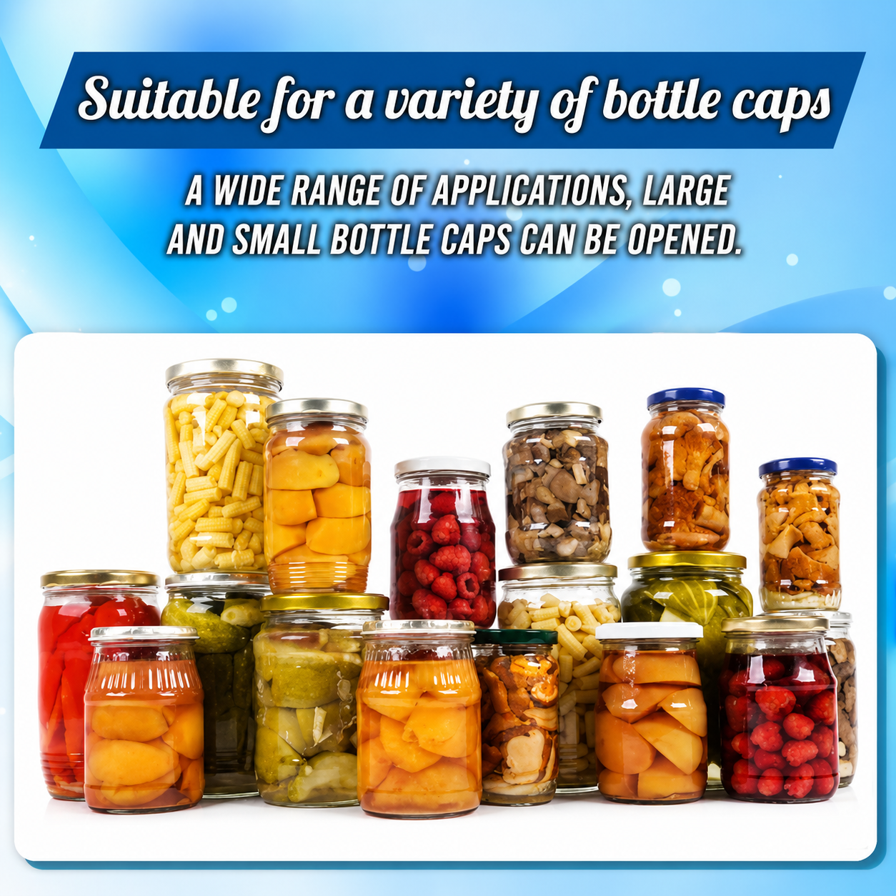 🔥Adjustable Multifunctional Stainless Steel Can Opener