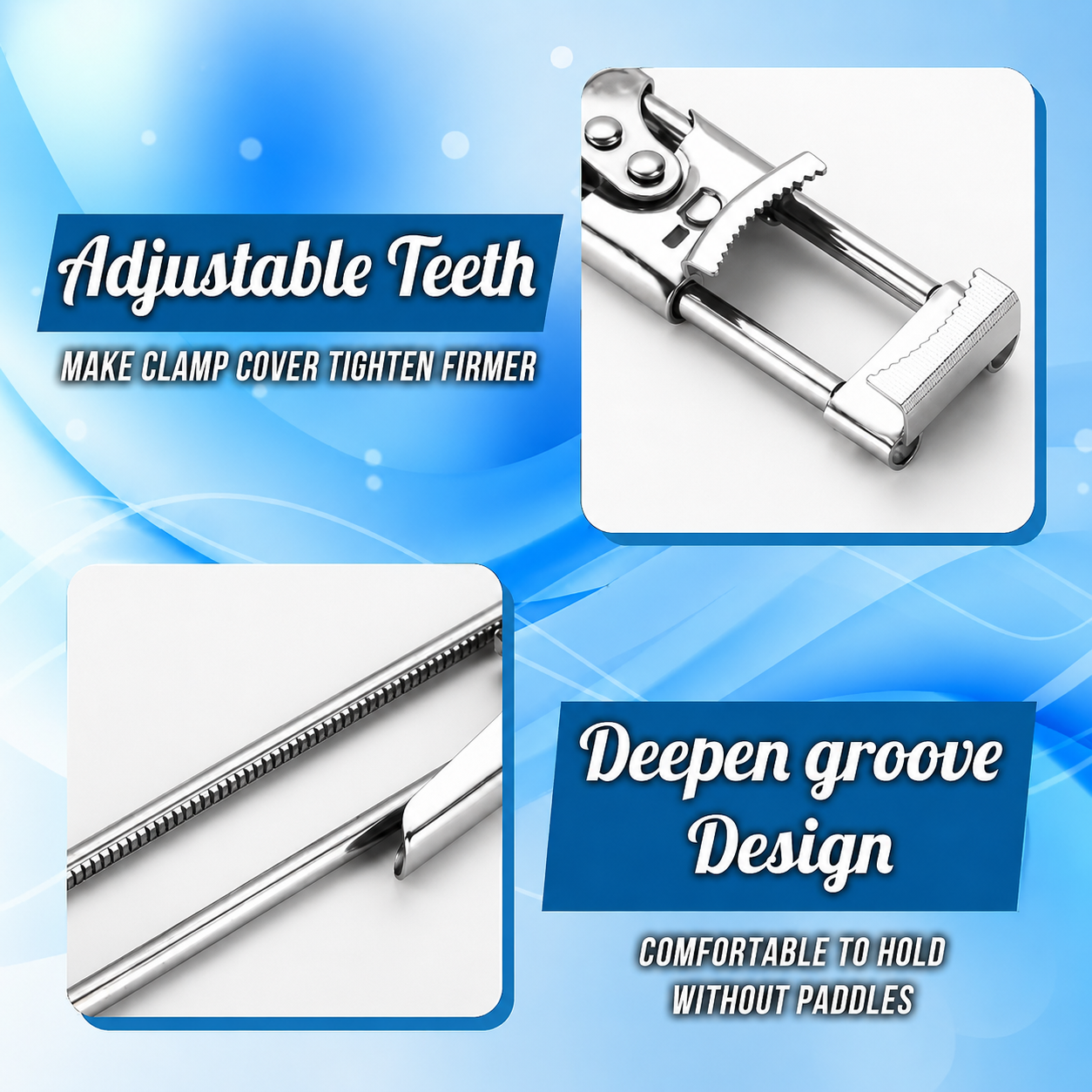 🔥Adjustable Multifunctional Stainless Steel Can Opener