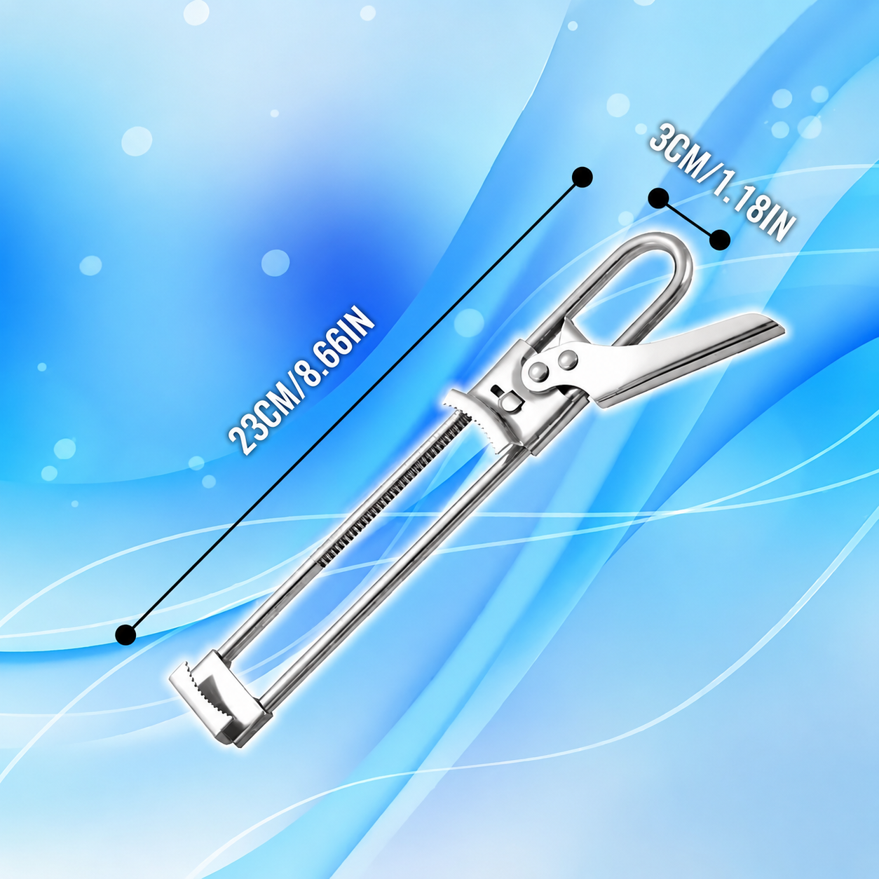 🔥Adjustable Multifunctional Stainless Steel Can Opener
